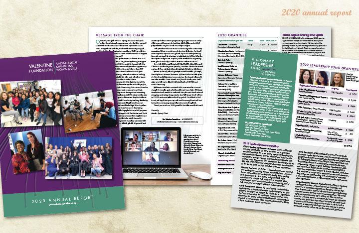 Valentine Foundation Annual Report 2020